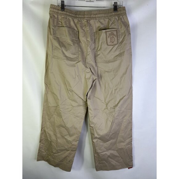 New Tory Burch Twill Pull On Cargo Pants Khaki - Picture 4 of 6